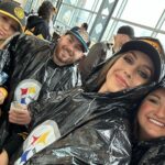 Brittany Baker Instagram – Finally made it to a game this year! Thank you @steelers for a great time. 

Not the result (or the weather) that we wanted but there’s nothing like being in that stadium for gameday. 🙌🏻 Pittsburgh is special. 

Also, had tons of you ask where my “Play Renegade” hat is from so check out @steelcitybrand!
