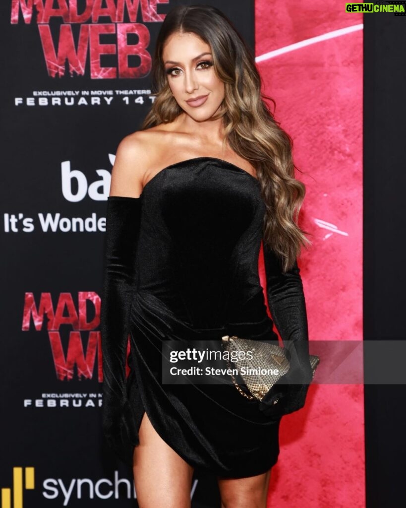 Brittany Baker Instagram - Madame Web Premiere 🕸️ #MadameWeb @madameweb @sonypictures