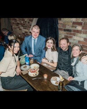 Brittany Raymond Instagram - What a night this was! There was food and drinks and of course watching the incredible work of these talented people come together on screen. 
If you'd like to see what we made you can watch Chateau Laurier NOW on Google Play, Vimeo on demand and YouTube Premium in Canada. If you're in the US, UK or Australia catch it on Amazon Prime or Google Play. For everywhere else in the world it's on Vimeo on demand and YouTube premium ❤️
Photos (everything but the black and white one) by @shibbyphotography