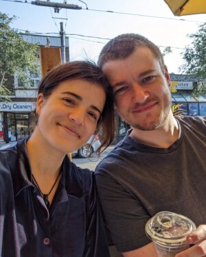 Brittany Raymond Instagram - Date night with @benjamin.dunlop plus Sauble being adorable equals a pretty great week 😻🕹️🎮👾