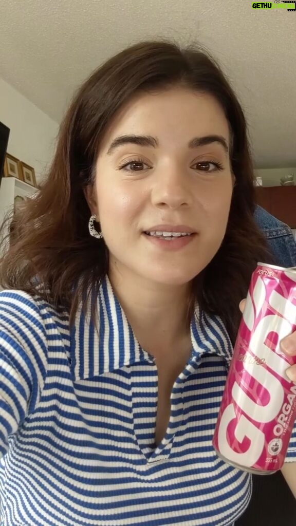 Brittany Raymond Instagram - #ad @guruenergydrink is my new secret weapon. It has NO artificial sweeteners but does have theanine (to improve focus and concentration) while also reducing stress. Thank you #GURUenergy for the chance to try out your product!