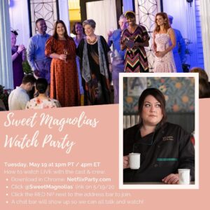 Brooke Elliott Instagram - Join us now for the watch party! Follow link in bio...