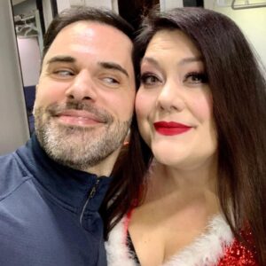 Brooke Elliott Instagram - Don’t forget! Tonight! A Country Christmas Harmony on Lifetime 8/7c!! SO excited for you all to see the fantastic ‘Reindeer Slay’ number my dear friend and Broadway vet @jamestabeek choreographed in this movie!! He is brilliantly talented and beyond creative and it was a dream for the two of us to work together. And on a Christmas movie too! We LOVE Christmas!!🎄

#ItsAWonderfulLifetime 
#ACountryChristmasHarmony 

@itsawonderfullifetime
@lifetimetv
@lifetimetvpr 
@thebrandonquinn 
@dannypintauro