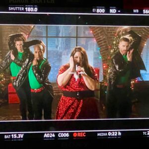 Brooke Elliott Instagram - Don’t forget! Tonight! A Country Christmas Harmony on Lifetime 8/7c!! SO excited for you all to see the fantastic ‘Reindeer Slay’ number my dear friend and Broadway vet @jamestabeek choreographed in this movie!! He is brilliantly talented and beyond creative and it was a dream for the two of us to work together. And on a Christmas movie too! We LOVE Christmas!!🎄

#ItsAWonderfulLifetime 
#ACountryChristmasHarmony 

@itsawonderfullifetime
@lifetimetv
@lifetimetvpr 
@thebrandonquinn 
@dannypintauro