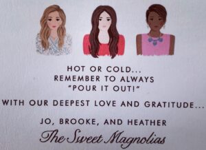 Brooke Elliott Instagram - We thank you 🌸 Everyone who has embraced us and loved us…we feel the same in return 💖
@riflepaperco @netflix @sweetmagnoliasnetflix