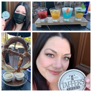 Brooke Elliott Instagram - Taking a night off from filming Season 2 of Sweet Magnolias to have fantastic food, delicious cocktails, and above and beyond service @tafferstavern. I highly recommend!! @jontaffer #sweetmagnolias #yummy