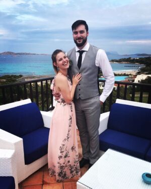 Brooke Leigh Thorne Instagram - Had a beautiful visit to Sardinia. @samstrippin crushed it as best man and we had an excuse to see a part of Italy we may have never visited. Thank you @msidwell16 and @briony_jr for the beautiful getaway and congratulations! You were both stunning and your love touched all of us 💕