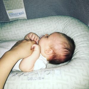 Brooke Leigh Thorne Instagram - She wanted to hold my hand...I guess I don’t mind💕

FYI I’m gonna try a picture a day challenge for myself during August. Something OOTD-ish to break myself of the “I’m a mom and I’ve worn these same sweatpants all week what even are showers” cycle. Let’s kick Instagram back into gear! 🙌🏻