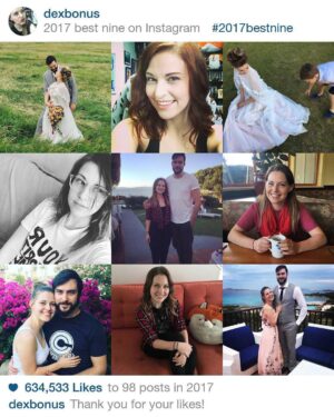 Brooke Leigh Thorne Instagram - Relaxing moments and unforgettable moments all in one collage 🧡 thanks for a lovely 2017, everyone!