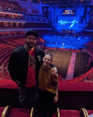 Brooke Leigh Thorne Instagram - Got to see the Final Fantasy VII Orchestra World Tour and it was amazing 😭 didn't realize how much I missed going places and I can't wait to take Clarkey to things like this 🧡