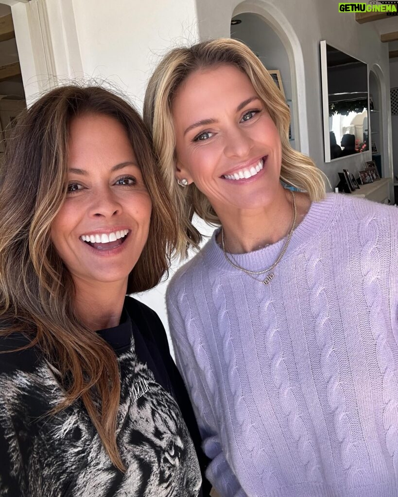 Brooke Burke Instagram - Just a blessed day with this one. Thank you @kellygores for sharing the magic 🙏 you inspire me! more to come @healwithkelly @soulcreekwellness join me tomorrow for a zoom convo all about our power to heal. Join me 9:15am pst. Zoom link on BrookeBurke.com #malbu #mindfulness #brookeburkebody