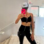 Brooke Burke Instagram - Wednesday sweat ✔️💦 one thing I know for sure is that when I do a self check after an intense burn everything is so much better. Self-care and fitness are nonnegotiable for mwah! #noexcuses #self-care