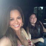 Brooke Burke Instagram - Just us 🩷💜 wishing you a gorgeous 😘Saturday.