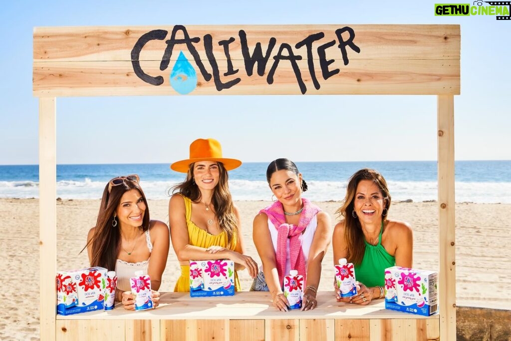 Brooke Burke Instagram - Say hello to Caliwater Kids!! I’ve teamed up with mamma to be @vanessahudgens , & fellow moms @nikkireed & @roselyn_sanchez to launch these delicious @caliwater Kids cactus water & pouches made from the prickly-pear fruit. Kid tested & parent approved with a mission to help you keep your little ones healthy hydrated 08 Proudly supporting @olive.crest a portion of proceeds goes to preventing child abuse & empowering families in crisis. I can’t wait for you to try! #healthylife #cali #hydrate @olivertrevena