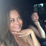 Brooke Burke Instagram - Just us 🩷💜 wishing you a gorgeous 😘Saturday.