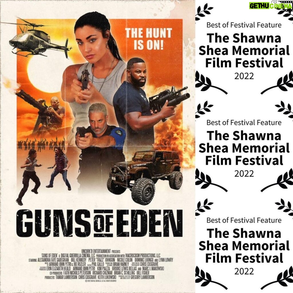 Brooke Lewis Bellas Instagram - SHAWNA SHEA FILM FESTIVAL 2022 BEST OF FESTIVAL FEATURE “GUNS OF EDEN” With gratitude, I share that this talented @gunsofedenmovie #gunsofeden #action #movie Team from Writer, Director & Producer @officialgregorylamberson #won the #shawnasheafilmfestival 2022 ‘Best Of Festival Feature’ Award🏆 #bestoffestival #featurefilm #award #bestoffest this past weekend🎥🔥 Sadly, I was unable to attend, but I am very proud of this #indiefilm team & proud to be one of the #executiveproducer & #actress in a cameo role I love as #justicejenny 🎭❤️ I feel very blessed to have had the opportunity to work with my amazing #slimecitymassacre #killerrack Director again, remotely, during a personally challenging pandemic & health time🙏❤️ I must send out a few personal mentions to this hardworking production team & those from the SCM & KR Crews: Producer @tamarlamberson AP @kaelin_lamberson EP Marc Makowski, thank you Co-producer @brian_c_schilling_fanpage for coming onboard🎥❤️ Cinematographer @digitalcos Editor Phil Gallo, Camera @maskedfilms #actors #womenpower💪 @alexandrafaye16 @lowry_lynn @kimberlypiazza @iamtammiesmith & more🎭 #gunsblazing guys @silverfox217 @crowtheactor @alexandermcbryde & more🎭 Thank you my fab #mua @allisonnoellemakeup 💋 Again, I feel so grateful for these career opportunities through challenging times & I look forward to working with this #buffalo #newyork #buffalonewyork crew again one day🙏🎥 Check back for our @uncorkdent release news🎥 #brookelewisbellas #blessedactress #characteractress #hollywood