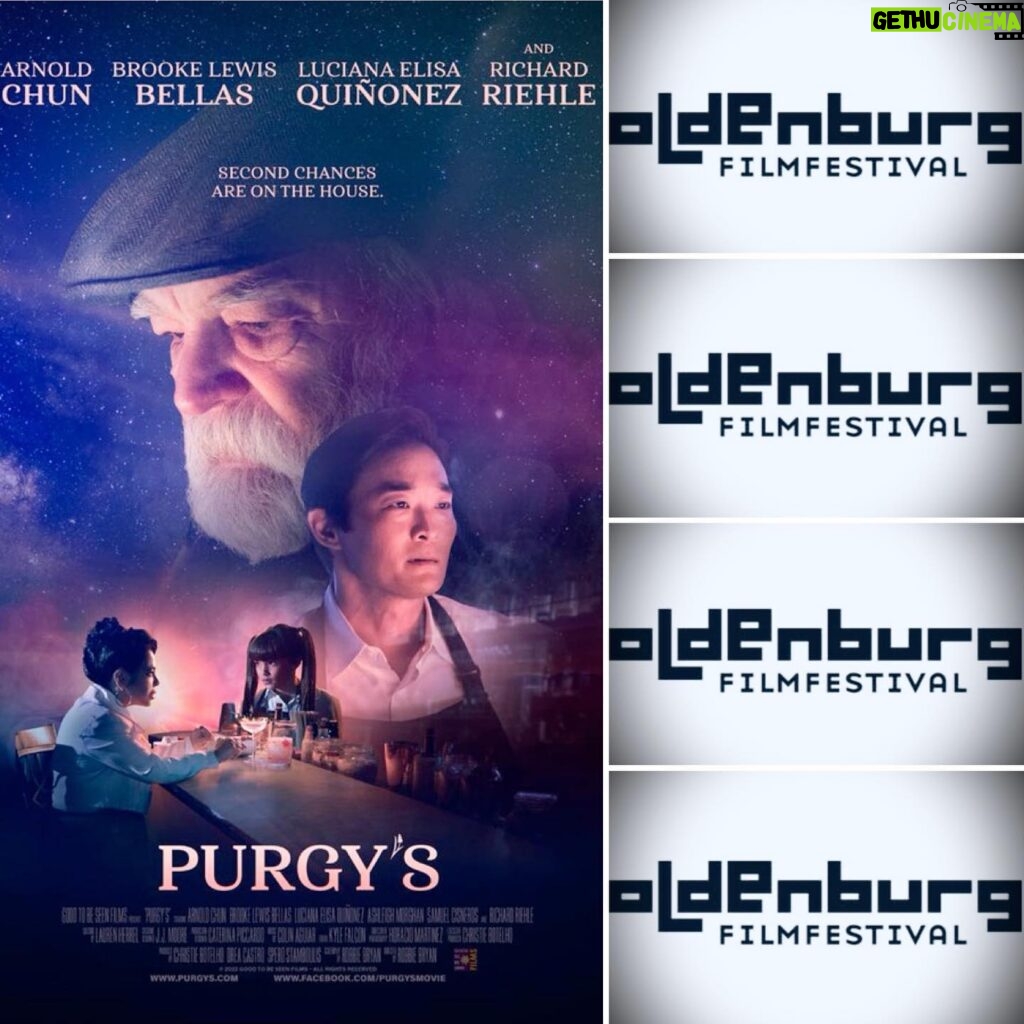 Brooke Lewis Bellas Instagram - OLDENBURG INTERNATIONAL FILM FESTIVAL PREMIERES “PURGY’S” FILM SEPTEMBER 17, 2023 I am honored to share that the highly respected @filmfestoldenburg #oldenburg #oldenburginternationalfilmfestival #oldenburgfilmfestival will be premiering @robbiebryanfilm touching & painful #mystical #drama #film “Purgy’s” #purgys on September 17, 2023🎥💜 I am so very saddened that I am unable to be there with our team to celebrate in Oldenburg, #germany 🇩🇪 I want to wish everyone an extraordinary time they all deserve💜 I was so blessed to have the opportunity to act in this film that Robbie beautifully wrote & directed, with the gift of an #actress role I am grateful for🙏🎭 This was my first & last #filmset I was able to attend between my health episodes of #longcovid & I will cherish this gift of performing with such a professional & supportive cast & crew🙏 Thank you to this talented team: Robbie, you outdid yourself with a story of love, loss, & pain from your heart & believing in my acting abilities to dive deep into my gut-wrenching role💜, this incredible producing team who have so much Christie Botelho, @therealsperostamboulis & @imroamingtheearth 🙏, this exquisite cast Richard Riehle, @arnoldhchun @brookelewisla @lucianaelisaquinonez @ashleighmorghan & @samuel_seraphim_cisneros 🎭 And to our huge & hardworking crew🙌 Thank you to Oldenburg, as you have made us proud near and far🙏🎥💜 Knock em dead, “Purgy’s” team @purgysthemovie 🔥 Life is precious & short, so enjoy every moment!🙏 “Second Chances Are On The House”🍸💜 #brookelewisbellas #actress #hollywood #livingingratitude