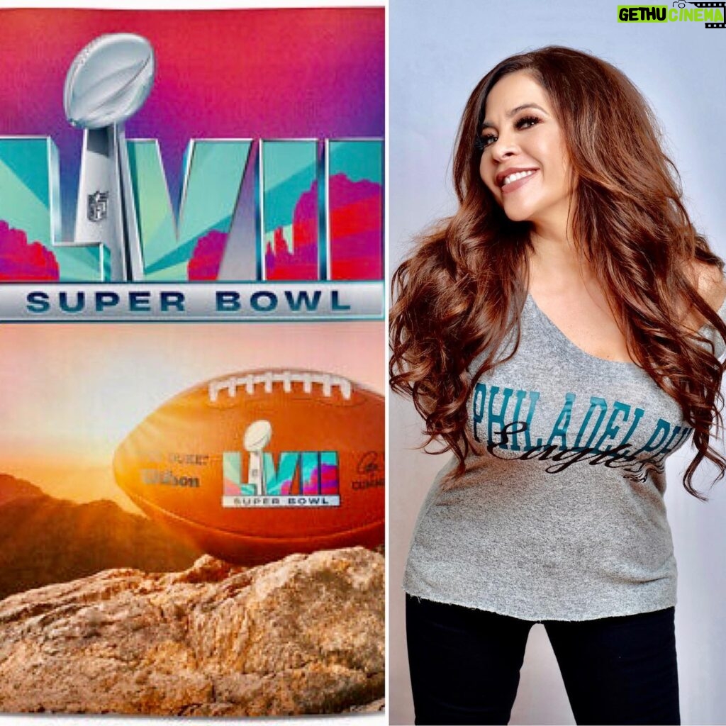 Brooke Lewis Bellas Instagram - HAPPY SUPER BOWL LVII & CONGRATS TO THE PHILADELPHIA EAGLES Happy #superbowl #superbowl2023 #superbowlsunday🏈 & congratulations @philadelphiaeagles #philadelphiaeagles #eagles 🏈🦅 Let’s get this #superbowlparty started!🎉I am sending #winning #vibes from #hollywood to my family, friends, & #fans in #philly & #jersey 🙌🏈 You got this #philadelphia #birds 🦅 I want to wish @chiefs #kansascitychiefs #chiefs a fantastic #gameday too, but gotta give the #win to my E-A-G-L-E-S🏈💚 I want to thank everyone for your Super Bowl Party invites🙏 I am very grateful, but my health is not there, yet. I will be having my own #footballparty from bed this year, as… it is true… I am healing from #covid again… I know, completely unbelievable!😷 My body is handling it much better this time & I am grateful🙏 So, today we celebrate life with fun & #camaraderie 🎉 After the past few years, we all know how precious & challenging life is, so today, let’s each embrace the good stuff & spread Philadelphia #brotherlylove 🙏💚#eaglesnation #eaglesfootball #eaglesfans #eaglesofinstagram🦅 #eaglespride #eaglestrong 💚 #phillygram #brookelewisbellas 💋