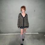 Bryana Salaz Instagram - if u told me 5 months ago id be a sober ginger wearing a cardigan i woulda choked on my tequila soda