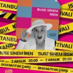 Buse Sinem İren Instagram - @istkomedifest kapanışını 3 Aralık 20:00’de @bkmmutfakcomedyclub ‘te birlikte yapıyoruz efendim ☺️ bekleriz 💁🏼‍♀️