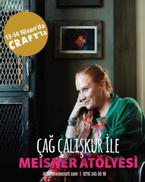 İpek Bilgin Instagram - Çağ, 13-14 Nisan’da Meisner Atölyesi yapıyor. Oyuncular ve oyuncu adayları herkes katılabilir. Craft’ı arayarak bilgi alabilirsiniz. 02163450518 info@atolyecraft.com #oyunculukatölyesi #oyunculuk #tiyatro #dizi #sinema #atölye