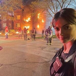 Caitlin Carver Instagram - chicago fire ❤️‍🔥😈🔥🚒🫶🏻