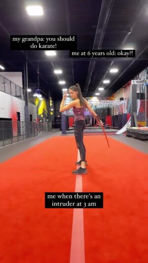 Caitlin Dechelle Instagram - sport karate life. 🥋
