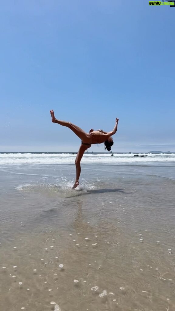 Caitlin Dechelle Instagram - lost in the thrill of it all ☀️🌊 @oneoneswim