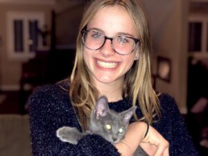 Cali Sheldon Instagram - Sammi Sheldon 🐈 *pro tip- flash makes cats look like demons!