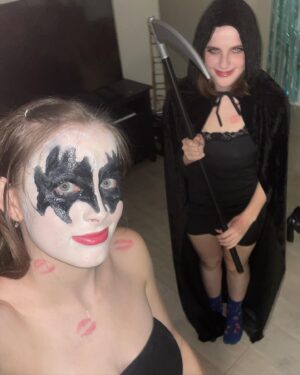 Cali Sheldon Instagram - killer halloween