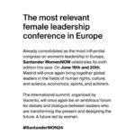 Camilla Läckberg Instagram – Är ytterst hedrad att kunna berätta att jag bjudits in som talare på europas största konferens om kvinnligt ledarskap – Santander Women Now. (Swipa) i juni åker jag till Madrid för att delta. Ser fram emot enormt mycket Girl Power samlat på ett ställe! ⭐️ #Santanderwon24