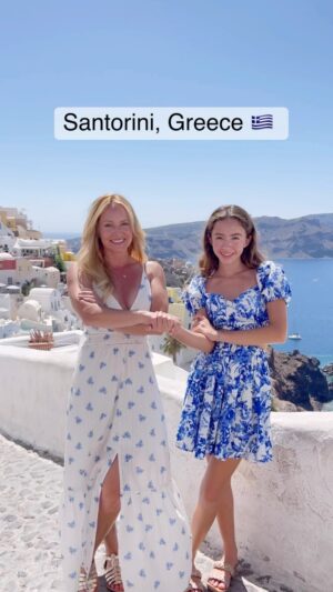 Camille Anderson Instagram - This took a lot of dedication   a tripod in a heatwave!

We ❤️ Europe. What a blessing to travel the world with my bestie! It was a 13th birthday for the books.  I love my Brookie… We hope you like our li’l montage:) 

#bestiesfortheresties
#europedestinations #summertravel