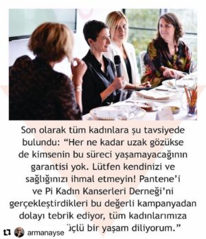 Canan Ergüder Instagram - Çok teşekkür ederim @armanayse. Sizinle tanışmak büyük zevkti🎈