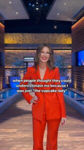 Candace Nelson Instagram - Never underestimate me. 💁🏼‍♀️ In my early career, I faced challenges being taken seriously as a woman in the male-dominated investment banking world. When I aimed to build an empire with Sprinkles Cupcakes, some dismissed my baking passion as just a cute hobby. Now, as I transition from “cupcake lady” to entrepreneurship mentor, I’m breaking free from any limiting beliefs that try to confine me to one box. Keep growing, evolving, and smashing expectations - you got this! 👏🏻 #womeninbusiness #sharktank #sharktankabc #candacenelson #womenentrepreneurship #sprinklescupcakes #womenentrepeneurs #entrepreneurhustle #businesshumor