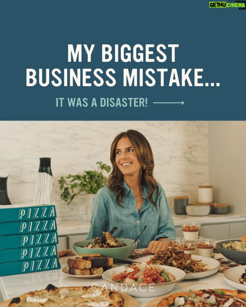 Candace Nelson Instagram - I lost SO MUCH money from this HUGE business mistake... 👇🏼👀 It was 2018, Pizzana’s first Academy Awards night... With all the Oscars parties, we expected a very busy night for takeout. We called in extra staff, bought more ingredients, and folded HUNDREDS of boxes. The orders started coming in, but it quickly turned into chaos... 🚨 We started to get overwhelmed, but in our eagerness to please everyone, we just kept taking orders. As hard as we tried we just couldn’t keep up. Orders were hours late, some never made it out, and we lost track of who received what. Then came the storm of texts... 🚨🚨 Friends and acquaintances, all frustrated, asking, “Where’s our food?” Instead of celebrating a record night, we spent the next day apologizing, refunding every order, and giving out gift cards. What should have been a great sales day was a DISASTER! As a brand new business, refunding a full night of sales and giving out gift cards on top of it HURT! But it was the right thing to do. That, plus a personal note of apology from Chef Daniele and myself. We’d let our customers down and had to make it right. 🍕 Looking back, we learned so much about what to do (and what not to do) in the business - and we’re MUCH better off for it! 👀 Do you want more personal stories and weekly inspiration for building your business & brand? Comment “NEWSLETTER” and I’ll send you the link to sign up! #entrepreneurialmindset #entrepreneurialmotivation #businessmistakes #womenentrepreneurship #womenentrepreneur #businessownerlife #pizzana #candacenelson #businessmotivational