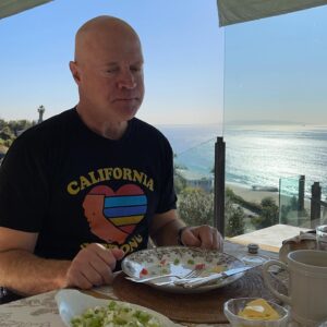 Candice Bergen Instagram - Breakfast with beloved baby brother
