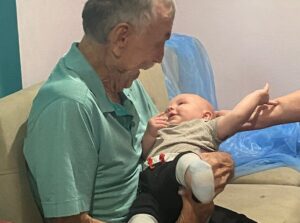 Candice LeRae Instagram - Friday I woke up to the heartbreaking news that my Grandpa had passed. It’s been hard to put into words the sadness I’ve felt over the weekend. My grandpa supported my love for wrestling since I was a little girl. He recorded PPVs for me and my brothers, brought the VHS to my dad at work on Monday, and then my brothers and I excitedly waited for my dad got home to watch it before Monday night Raw. 

Grandpa always got a kick out of the fact that I loved wrestling so much and got a kick out of this being my dream job. I’m so fortunate that he was able to see me live when NXT came to Riverside right before the pandemic. 

The last time I saw my grandpa, he met Quill. Quill smiled the biggest of smiles at great grandpa as though he knew this was a special moment. Or maybe he just knew great Grandpa’s pretty amazing.

I could go on and on about my admiration, appreciation, and love for my grandpa. I’m so grateful for knowing him and that the world chose me to be one of his grandkids. 
Rest peacefully, Grandpa Dawson. 💙