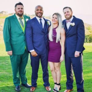 Candice LeRae Instagram - I wouldn’t be where I am without them. 

Happy siblings day, brothers. 
LOVE: Mom & Dad’s favorite 😋💜