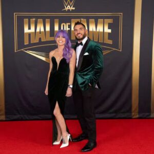 Candice LeRae Instagram - The day before Wrestlemania for The Wrestlings.

WWE HOF 2024 & UpUpDownDown Senior Prom 2.