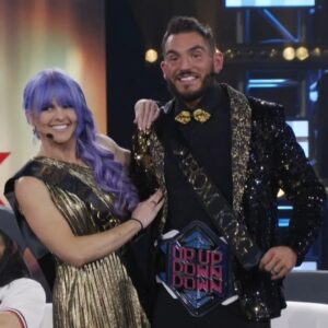 Candice LeRae Instagram - The day before Wrestlemania for The Wrestlings.

WWE HOF 2024 & UpUpDownDown Senior Prom 2.