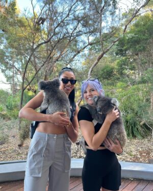 Candice LeRae Instagram - What an adventure Australia was. 🧡🤎💛

And yes, I like Vegemite so much that I was gifted the rest of the jar. I have big plans for this bad boy when I get home. 🥧👩‍🍳😙🤌