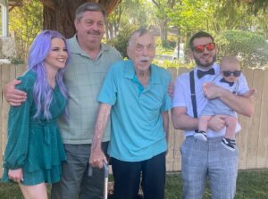 Candice LeRae Instagram - Friday I woke up to the heartbreaking news that my Grandpa had passed. It’s been hard to put into words the sadness I’ve felt over the weekend. My grandpa supported my love for wrestling since I was a little girl. He recorded PPVs for me and my brothers, brought the VHS to my dad at work on Monday, and then my brothers and I excitedly waited for my dad got home to watch it before Monday night Raw. 

Grandpa always got a kick out of the fact that I loved wrestling so much and got a kick out of this being my dream job. I’m so fortunate that he was able to see me live when NXT came to Riverside right before the pandemic. 

The last time I saw my grandpa, he met Quill. Quill smiled the biggest of smiles at great grandpa as though he knew this was a special moment. Or maybe he just knew great Grandpa’s pretty amazing.

I could go on and on about my admiration, appreciation, and love for my grandpa. I’m so grateful for knowing him and that the world chose me to be one of his grandkids. 
Rest peacefully, Grandpa Dawson. 💙