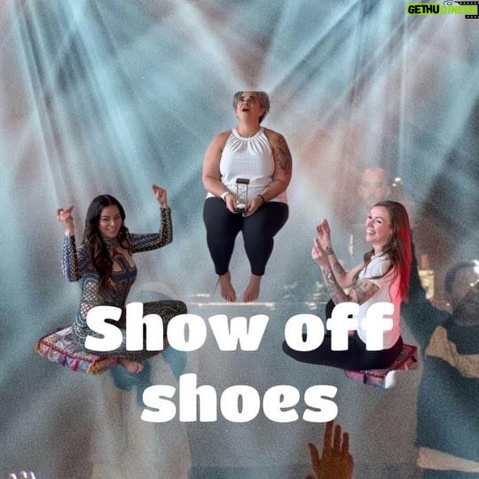 Candice Michelle Instagram - Candy & Kimmy in front of a live audience connect with Hurricane Sherri and her ‘Show off Shoes!’ #energyhealing #godconnection #angelsandaliensshow on #youtube