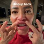 Candice Michelle Instagram – Hiccup hack, works every time! 
#hiccup #hack