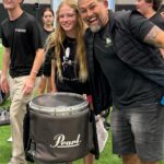 Candice Michelle Instagram – So proud of our daughter @akiannerose for being the only incoming freshman to make snare on the #drumline. 2nd female in the schools history since 1981! @laketravispercussion 
@ltcavband 
#drummergirl 
Thanks to…
@jake_drums31 
@ltmsband 
#akiannerose
@mike.weeble.boerum 
@lifeafterdeathtattoo