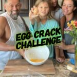 Candice Michelle Instagram - #eggcrackchallenge accepted! The #ehrlichgirlz weren’t amused! 😂 #alohavon #ryumigrace egg crack challenge
