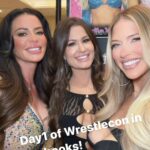 Candice Michelle Instagram – So grateful to @richiedegreg for bringing me out to @officialwrestlecon  It’s always a great day catching up with my beautiful friends and meeting all our incredible fans! To everyone one I met today. You made me glow and shine a little brighter. Thank you for the love, kind words and time we shared together!