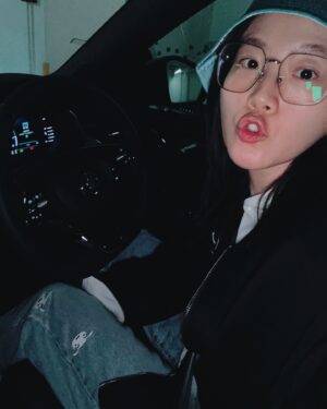 Candy Yang Instagram - .
就是紀錄一下今天停車停的又準又正！