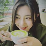 Candy Wong Ka Ching Instagram - (っ◔◡◔)っ 🍵🥐 ♥ GreenDAY ♥ 數下呢度有幾多樣綠色野💚😗