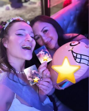 Carla Esparza Instagram - What a fun 24hr turnaround trip to Chicago to celebrate my soul sista @feliceherrig saying goodbye to the single life! What bachelorette party is complete without an inflatable p⭐️nis 😂?!
In all seriousness, I’m so freakin happy that Felice has found the partner that balances and completes her. There are VERY few people I would have made this trip for as a new mom, but I wouldn’t have missed this for the world. I think it’s a testament to the amazing friendship we have built over the course of  13 years! We relate to each other on so many levels having been on this wmma road for so long. I’m so grateful to have a friend who is so sweet, dedicated, hard working, driven, hilarious, and just such an amazing friend. Love you so much!!❤️ #TeamCookieDog 🍪🐶 for life!